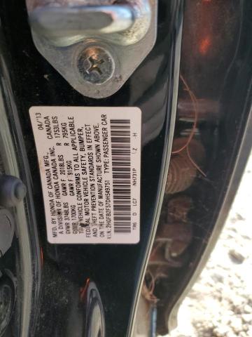 2HGFB2F57DH549751 - 2013 HONDA CIVIC LX BLACK photo 12