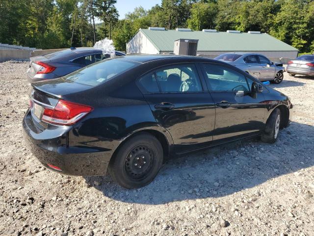 2HGFB2F57DH549751 - 2013 HONDA CIVIC LX BLACK photo 3