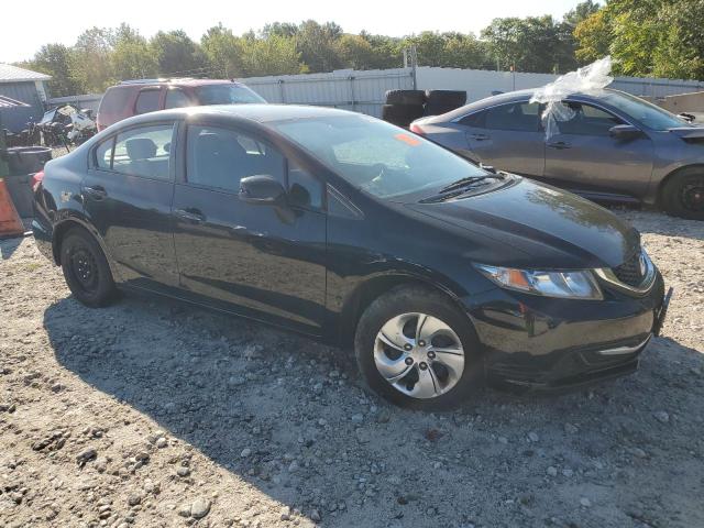 2HGFB2F57DH549751 - 2013 HONDA CIVIC LX BLACK photo 4