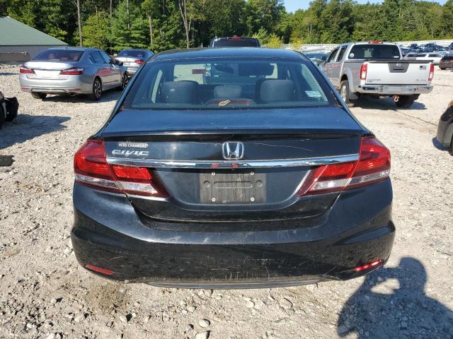 2HGFB2F57DH549751 - 2013 HONDA CIVIC LX BLACK photo 6