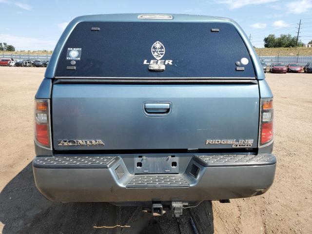2HJYK16597H530166 - 2007 HONDA RIDGELINE RTL ლურჯი ფოტო 6