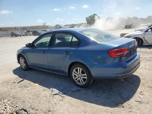 3VW2K7AJ8FM251158 - 2015 VOLKSWAGEN JETTA BASE 蓝色 照片 2