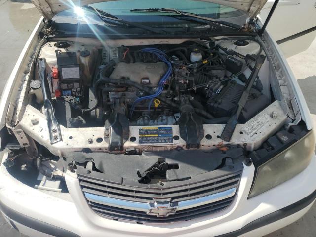 2G1WF52E759263168 - 2005 CHEVROLET IMPALA WHITE photo 11