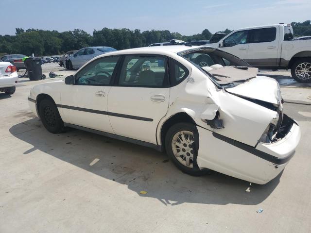 2G1WF52E759263168 - 2005 CHEVROLET IMPALA WHITE photo 2