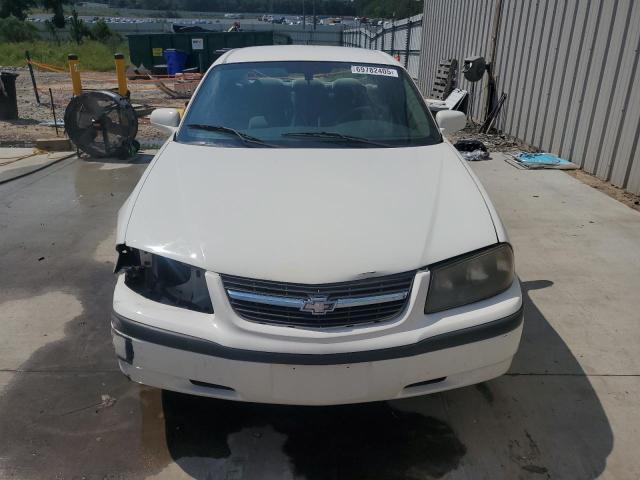 2G1WF52E759263168 - 2005 CHEVROLET IMPALA WHITE photo 5