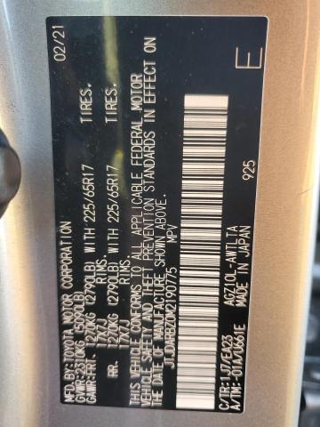 JTJDARBZ0M2190775 - 2021 LEXUS NX 300 BASE TAN photo 13