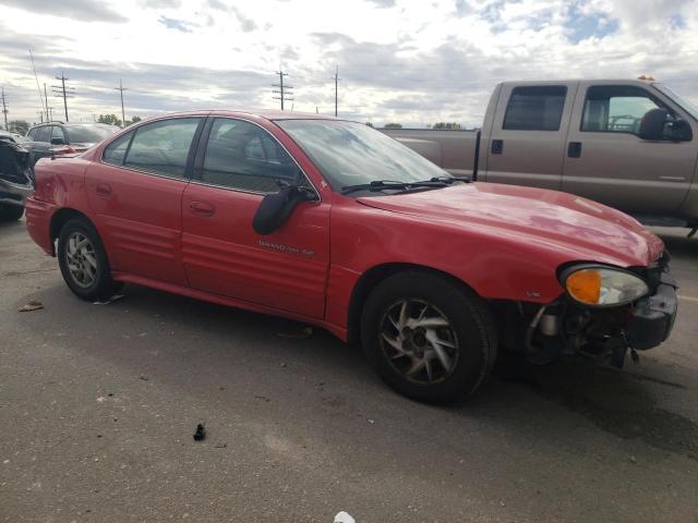 1G2NF52E41M667307 - 2001 PONTIAC GRAND AM SE1 RED photo 4