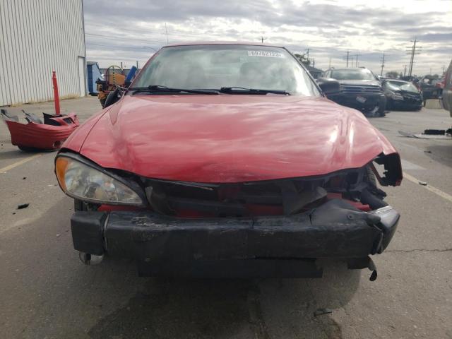 1G2NF52E41M667307 - 2001 PONTIAC GRAND AM SE1 RED photo 5