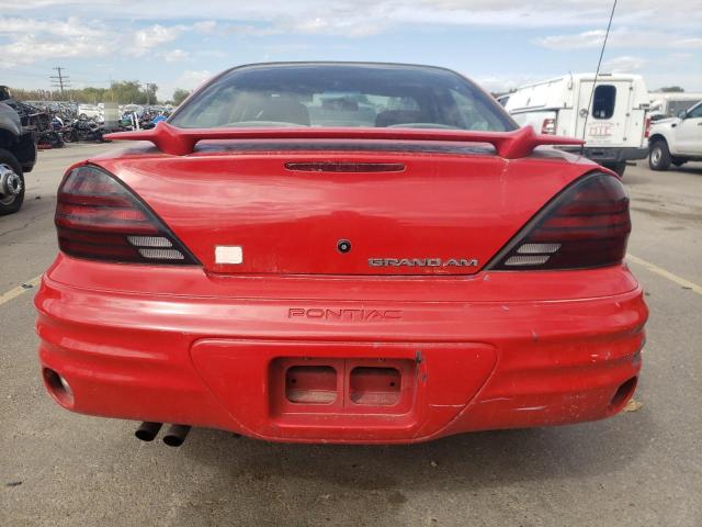 1G2NF52E41M667307 - 2001 PONTIAC GRAND AM SE1 RED photo 6