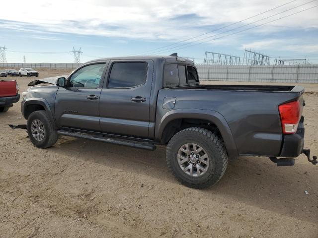 5TFAX5GN8GX062987 - 2016 TOYOTA TACOMA DOUBLE CAB CHARCOAL photo 2