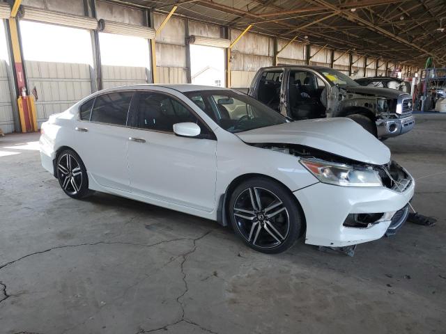 1HGCR2F52GA027420 - 2016 HONDA ACCORD SPORT თეთრი ფოტო 4