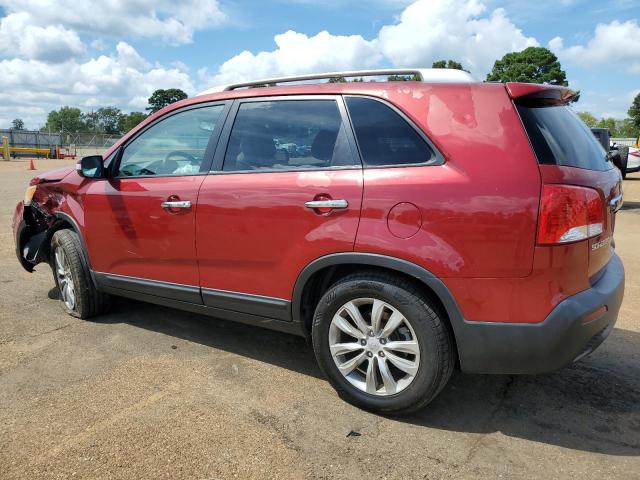 5XYKU4A19BG064854 - 2011 KIA SORENTO EX RED photo 2