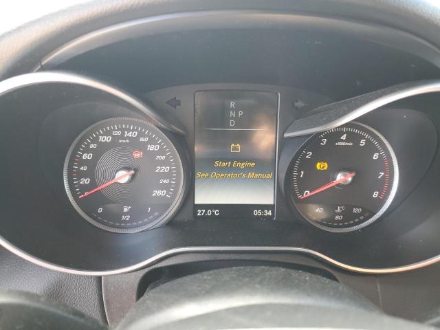 55SWF4KB3GU123543 - 2016 MERCEDES-BENZ C 300 4MATIC WHITE photo 9