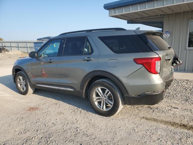 1FMSK8DH7LGB91859 - 2020 FORD EXPLORER XLT SILVER photo 2