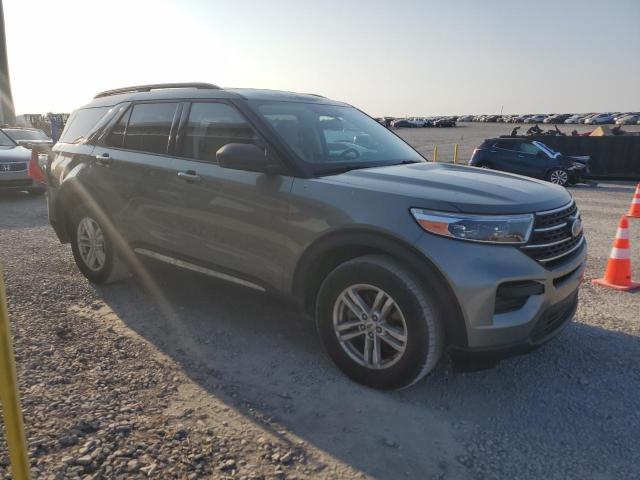 1FMSK8DH7LGB91859 - 2020 FORD EXPLORER XLT SILVER photo 4