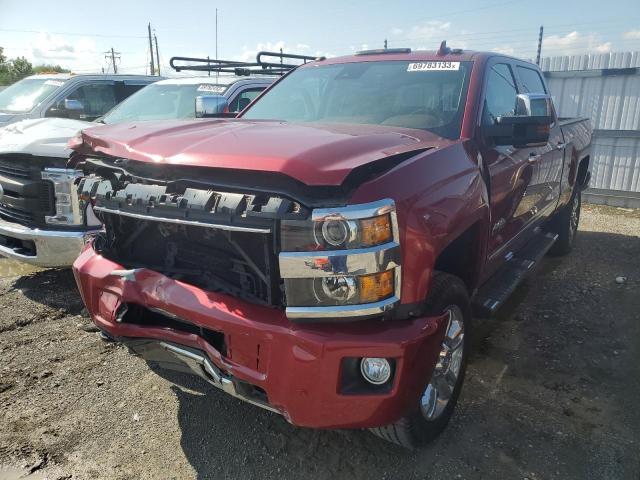 1GC1KXEG9JF137059 - 2018 CHEVROLET SILVERADO K2500 HIGH COUNTRY RED photo 1