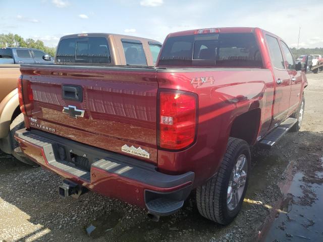 1GC1KXEG9JF137059 - 2018 CHEVROLET SILVERADO K2500 HIGH COUNTRY RED photo 3