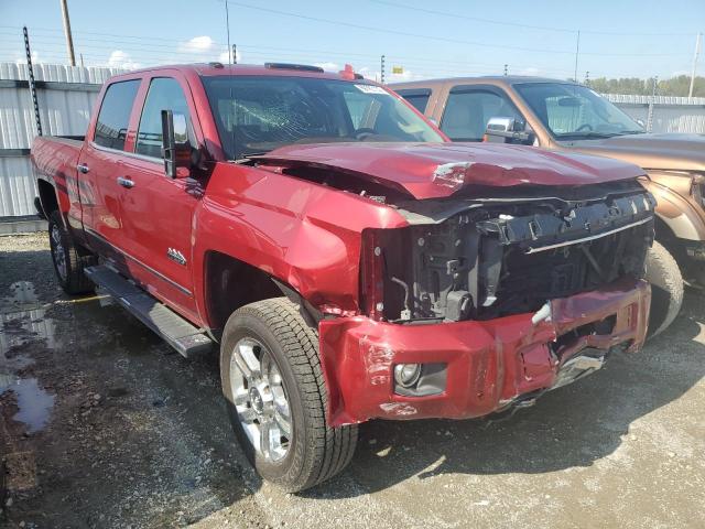 1GC1KXEG9JF137059 - 2018 CHEVROLET SILVERADO K2500 HIGH COUNTRY RED photo 4