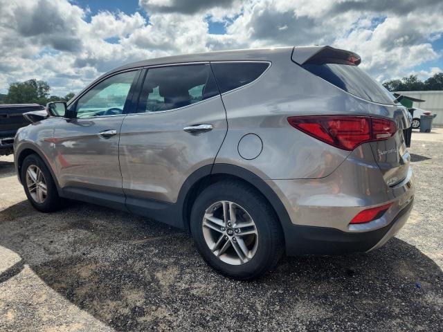 5XYZTDLB0HG441409 - 2017 HYUNDAI SANTA FE S GRAY photo 2