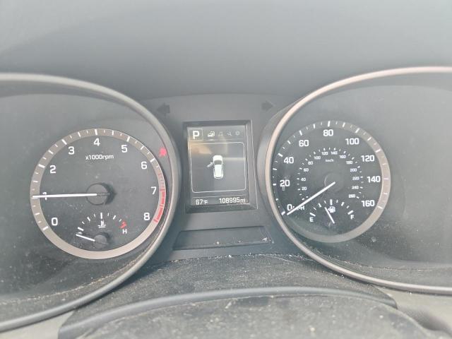 5XYZTDLB0HG441409 - 2017 HYUNDAI SANTA FE S GRAY photo 9
