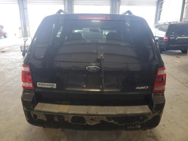 1FMCU93G39KA57255 - 2009 FORD ESCAPE XLT BLACK photo 6