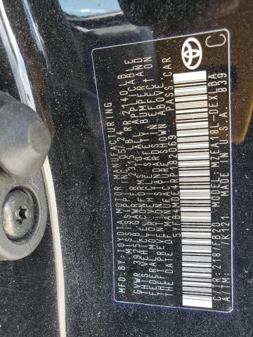 5YFB4MDE4RP182069 - 2024 TOYOTA COROLLA LE 黑色 照片 12