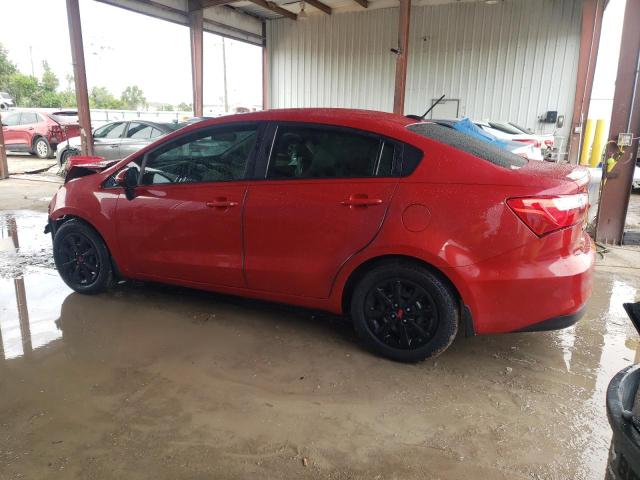 KNADN4A37H6016673 - 2017 KIA RIO EX RED photo 2