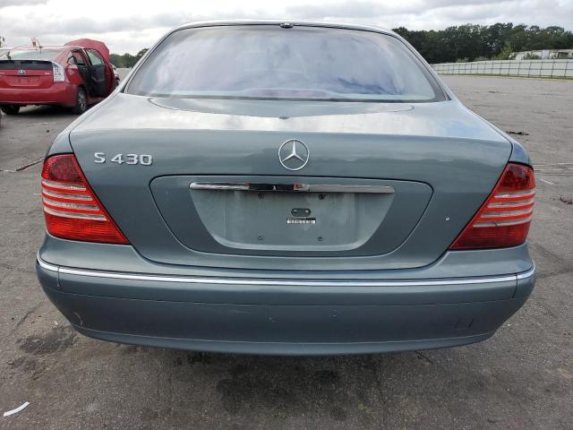 WDBNG70JX4A412203 - 2004 MERCEDES-BENZ S 430 BLUE photo 6