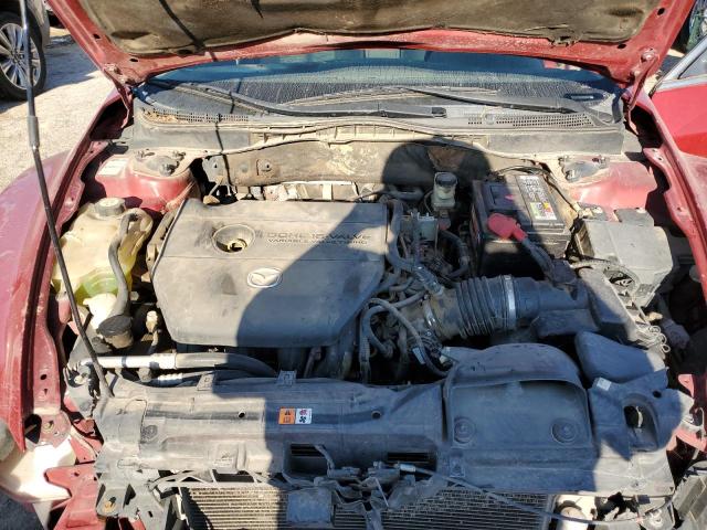 1YVHP82AX95M04307 - 2009 MAZDA 6 I წითელი ფოტო 11