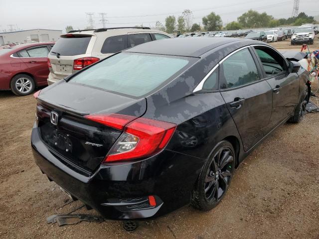 19XFC2F89LE015859 - 2020 HONDA CIVIC SPORT BLACK photo 3