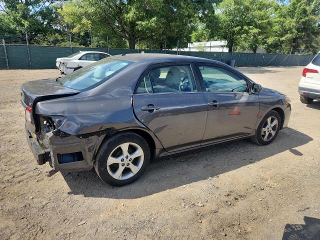 2T1BU4EE8DC975205 - 2013 TOYOTA COROLLA BASE GRAY photo 3