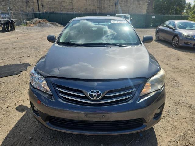 2T1BU4EE8DC975205 - 2013 TOYOTA COROLLA BASE GRAY photo 5