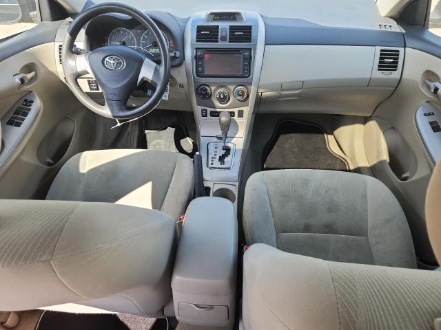 2T1BU4EE8DC975205 - 2013 TOYOTA COROLLA BASE GRAY photo 8