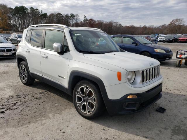 ZACCJADB6JPH24072 - 2018 JEEP RENEGADE LIMITED WHITE photo 4