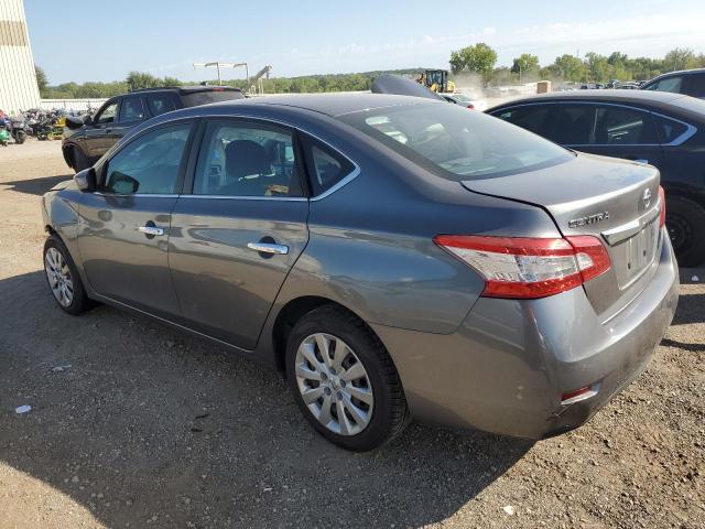 3N1AB7AP9FY353731 - 2015 NISSAN SENTRA S GRAY photo 2