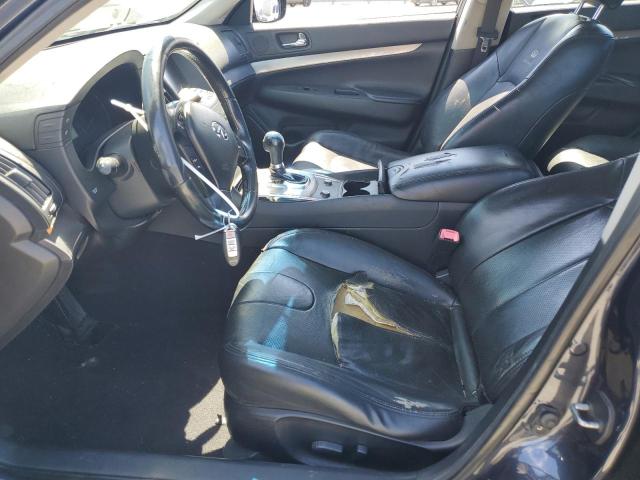 JN1DV6AP5BM831199 - 2011 INFINITI G25 BASE BLACK photo 7
