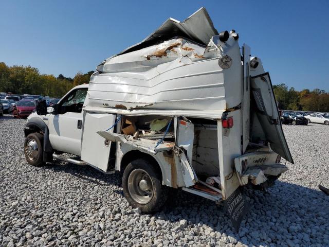 1FDXF46Y57EA41699 - 2007 FORD F450 SUPER DUTY WHITE photo 2