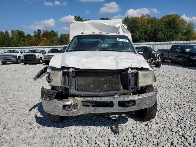 1FDXF46Y57EA41699 - 2007 FORD F450 SUPER DUTY WHITE photo 5