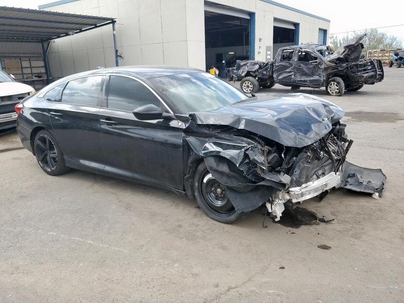 1HGCV1F37MA075379 - 2021 HONDA ACCORD SPORT BLACK photo 4