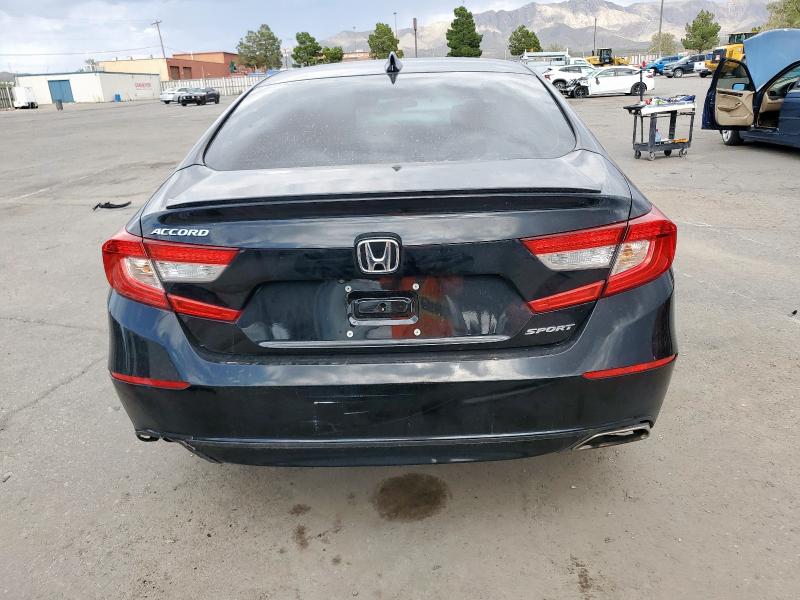 1HGCV1F37MA075379 - 2021 HONDA ACCORD SPORT BLACK photo 6
