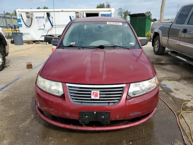 1G8AJ55F27Z101584 - 2007 SATURN ION LEVEL 2 勃艮第红 照片 5