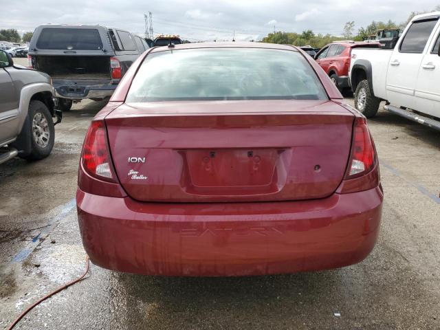 1G8AJ55F27Z101584 - 2007 SATURN ION LEVEL 2 勃艮第红 照片 6