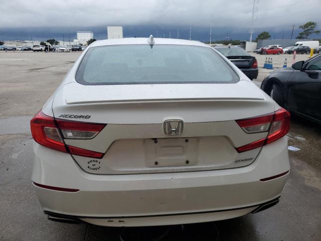 1HGCV1F31LA012129 - 2020 HONDA ACCORD SPORT WHITE photo 6