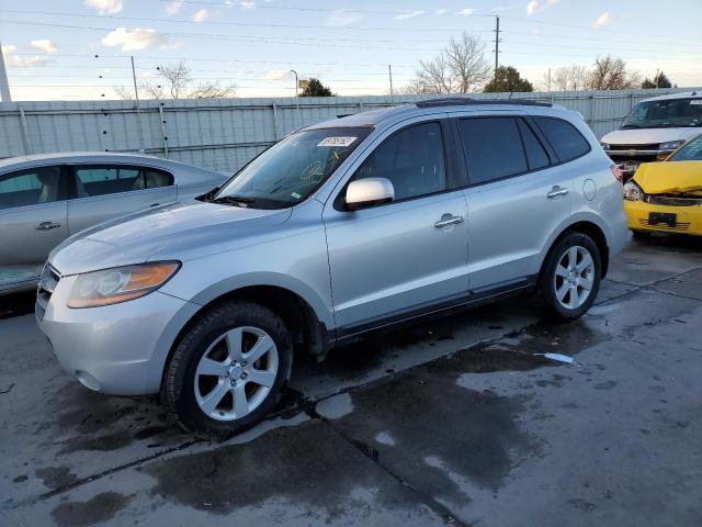 5NMSH73E68H158744 - 2008 HYUNDAI SANTA FE SE SILVER photo 1