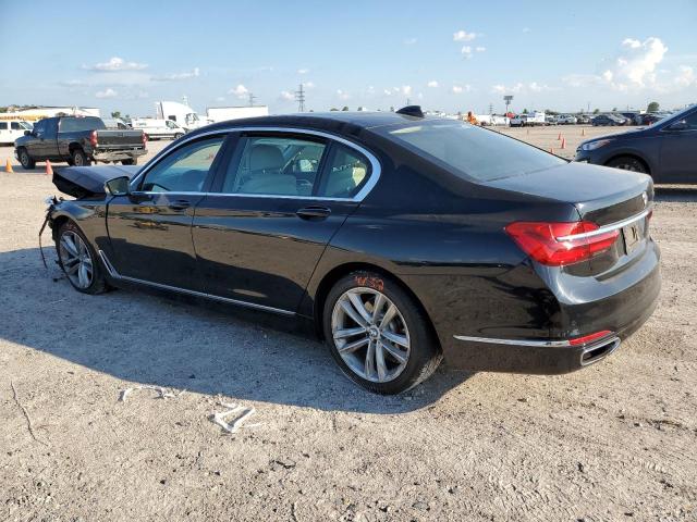 WBA7F0C51JGM23292 - 2018 BMW 750 I BLACK photo 2