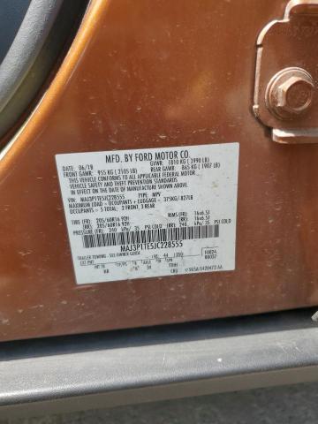 MAJ3P1TE5JC228555 - 2018 FORD ECOSPORT SE Помаранчевий фото 13