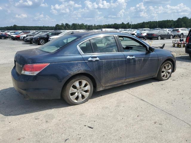 5KBCP3F88AB006835 - 2010 HONDA ACCORD EXL BLUE photo 3