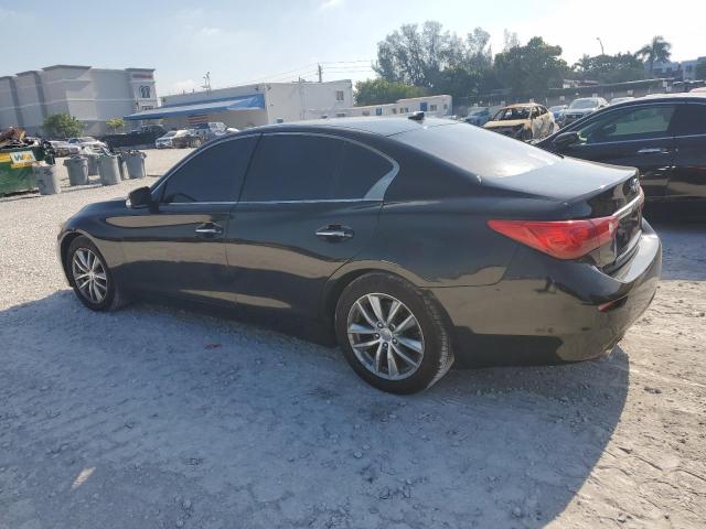 JN1BV7AP7EM686989 - 2014 INFINITI Q50 BASE Czarny zdjęcie 2