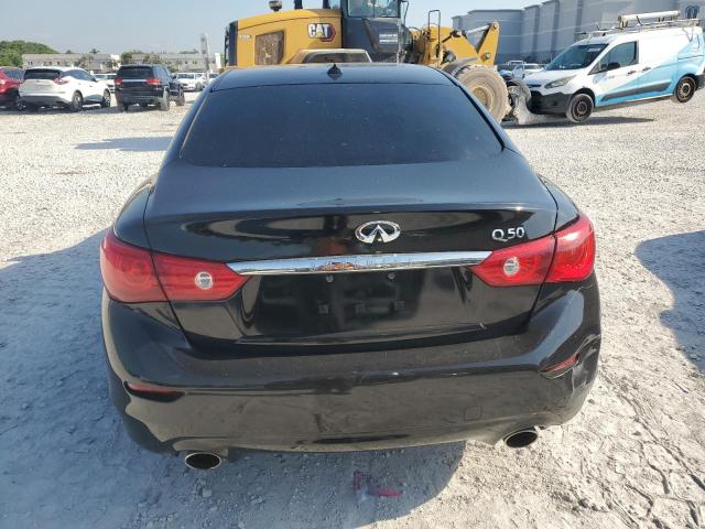 JN1BV7AP7EM686989 - 2014 INFINITI Q50 BASE Czarny zdjęcie 6