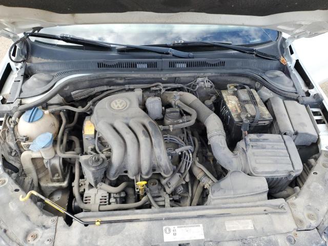 3VW2K7AJ2FM402446 - 2015 VOLKSWAGEN JETTA BASE WHITE photo 11